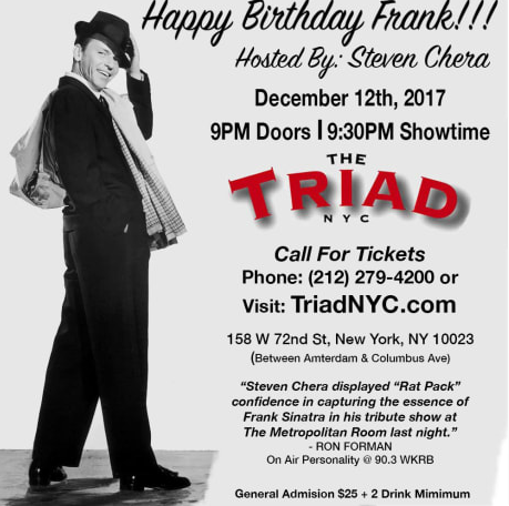 Steven Chera hosts the 3rd Annual “Happy Birthday Frank!”
