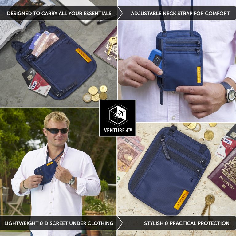 VENTURE 4TH Announces Release Of New RFID Neck Wallet Suitable For Anyone On the Move