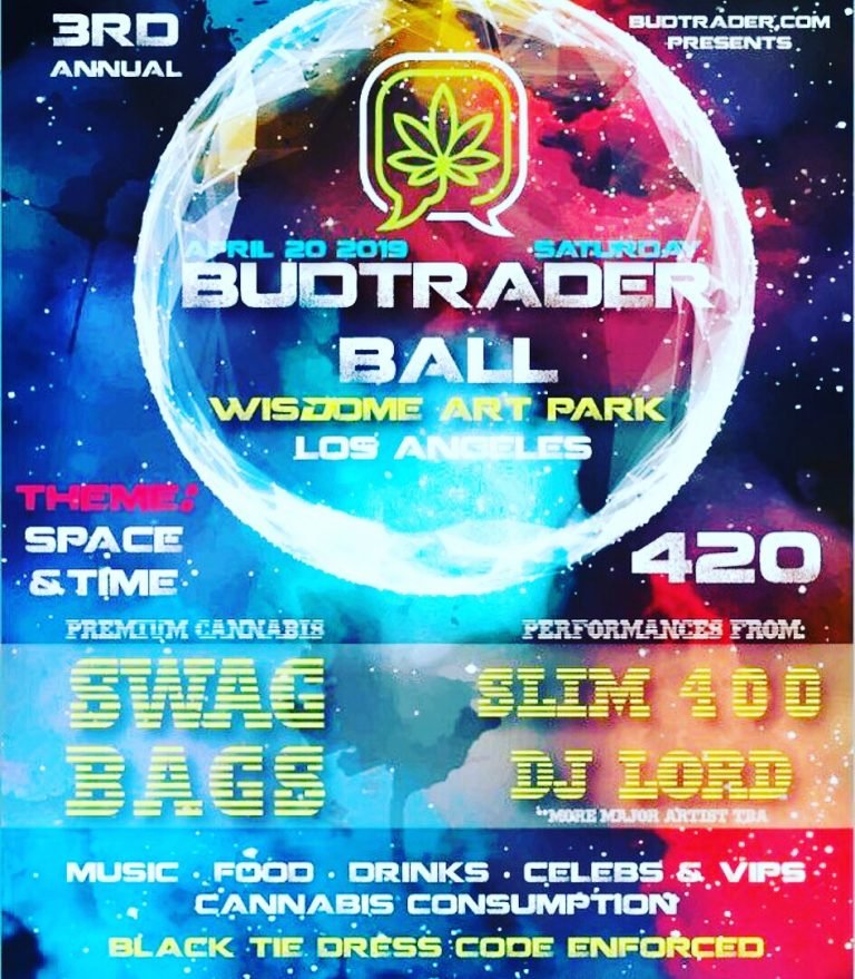 BudTrader Brings Cannabis Industry’s Quintessential 4/20 Holiday to Los Angeles with 3rd Annual BudTrader Ball