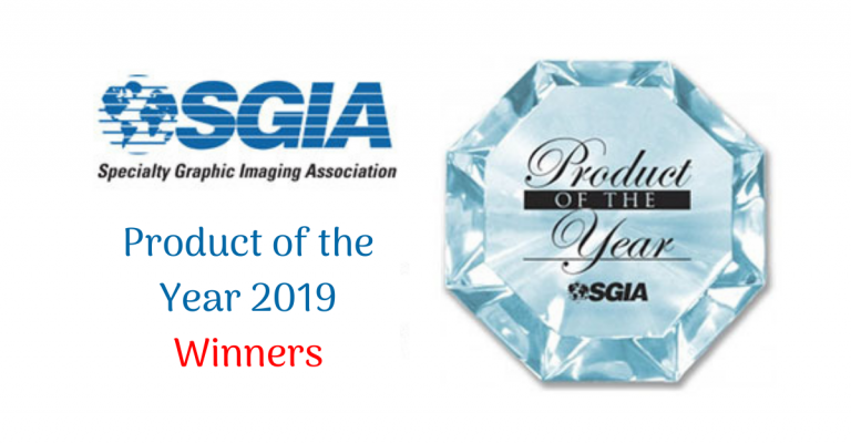 SGIA Releases List of Winners for Product of the Year 2019