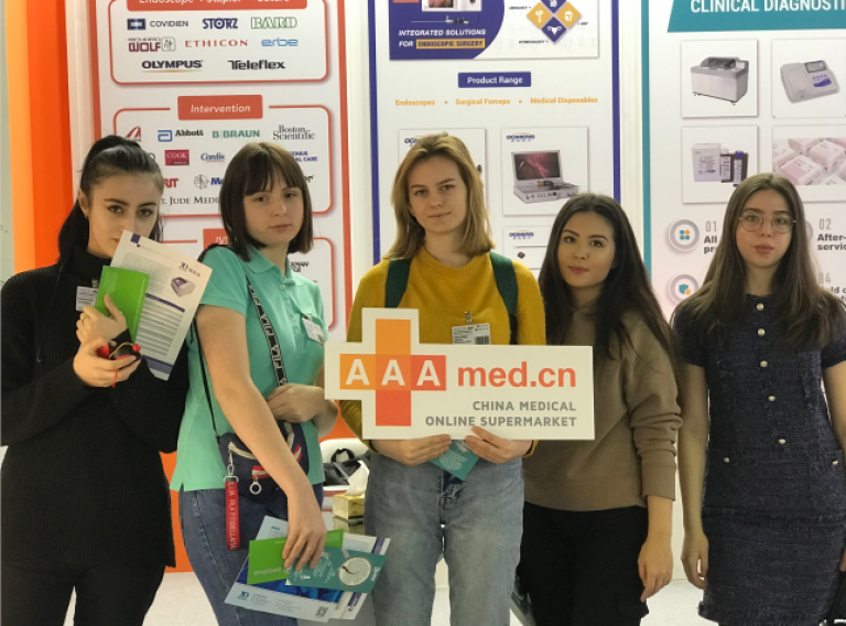 AAAmed.cn attended Zdravookhraneniye 2019