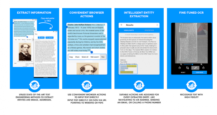 TALi Text Analyzer app