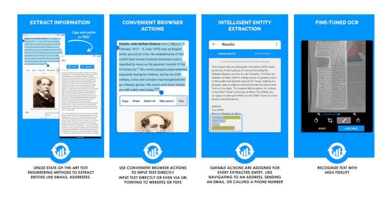 TALi Text Analyzer app