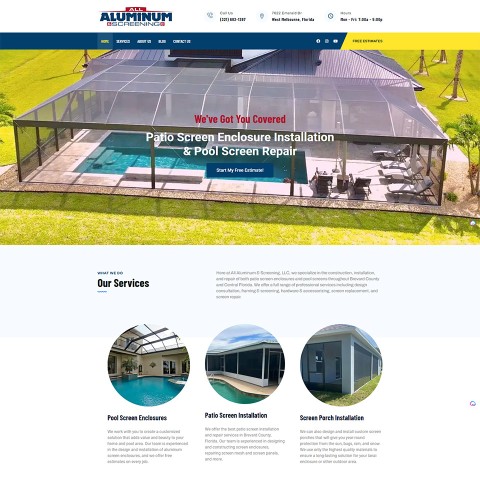 All Aluminum & Screening