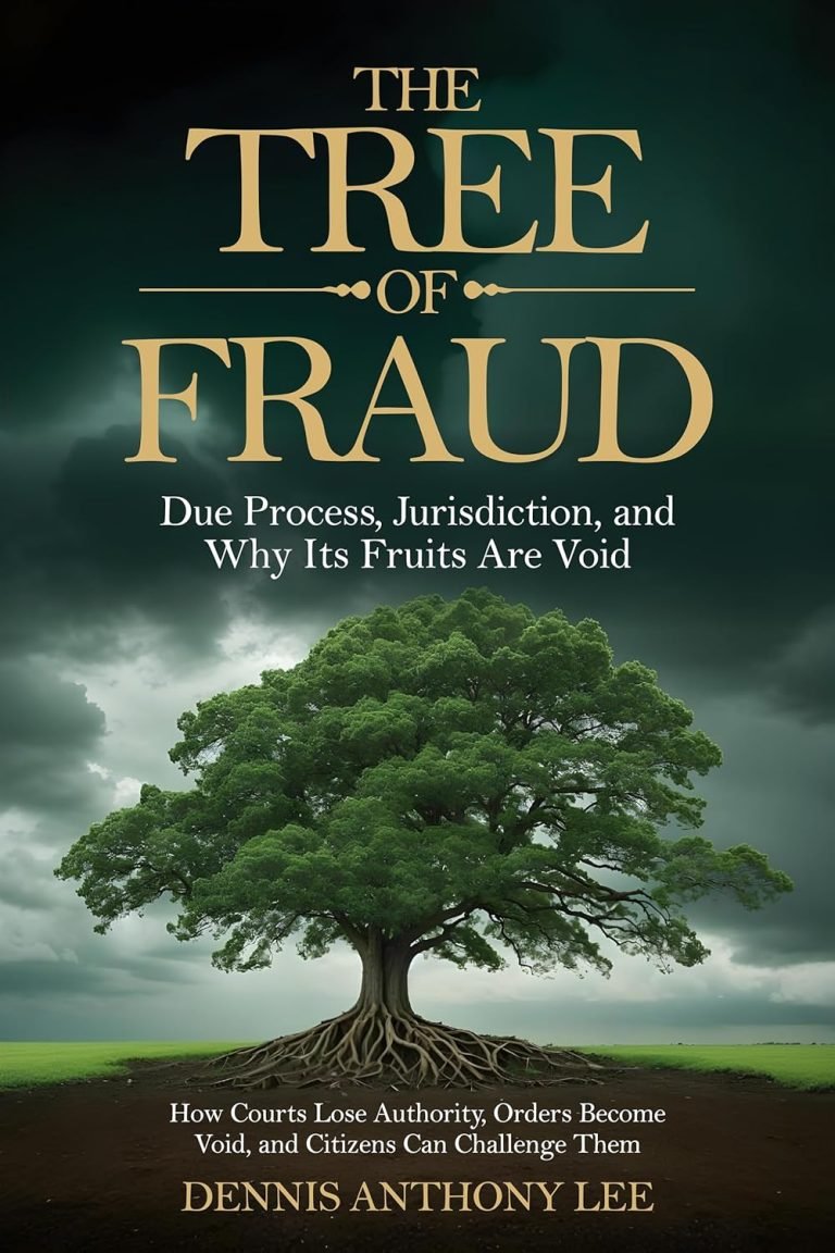 New Book The Tree of Fraud Exposes Systemic Corruption Hidden Inside Modern Courts